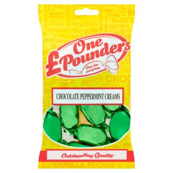 One Pounders Chocolate Peppermint Creams 120g