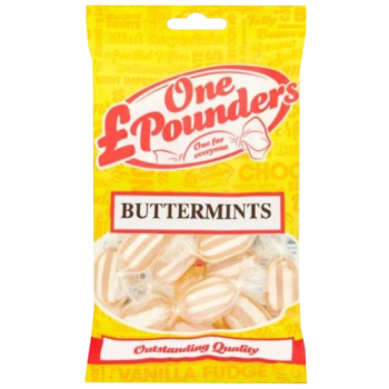 One Pounders Buttermints 130g 
