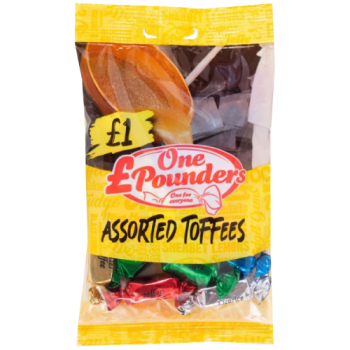 One Pounders Assorted Toffees 120g 