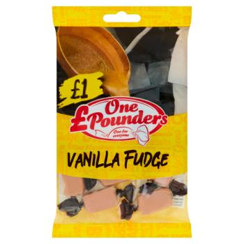 One Pounders Vanilla Fudge 120g