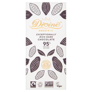 Divine 95% Dark Choc Bar