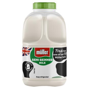 müller Semi Skimmed Milk 568ml