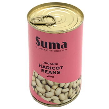 Suma Organic Haricot Beans 400g