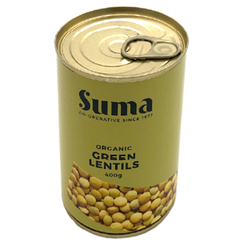 Suma Organic Green Lentils 400g