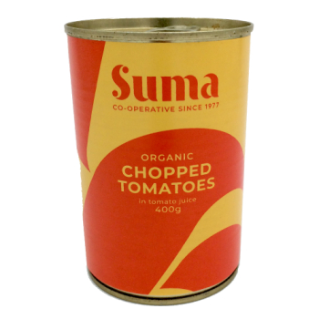 Suma Organic Chopped Tomatoes 400g