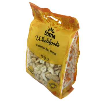 Suma Wholefoods Cashew Nut Pieces 125g