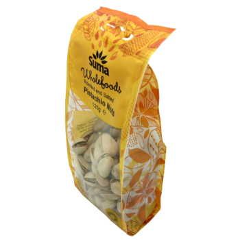 Suma Wholefoods Roasted & Salted Pistachios Nuts 125g