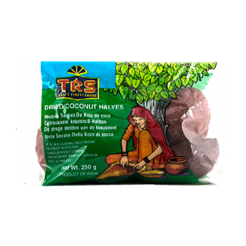 TRS Dried Coconut Halves 250g 
