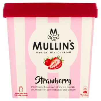Mullins Premium Irish Ice Cream Strawberry 900ml