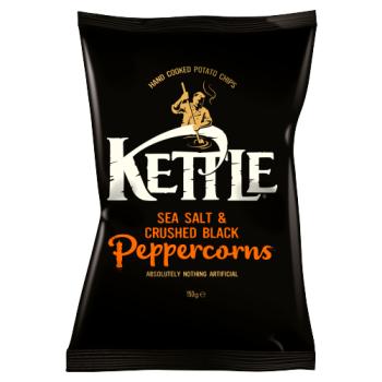 KETTLE® Chips Sea Salt & Crushed Black Peppercorns 150g