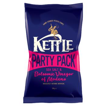 Kettle® Party Pack Sea Salt & Balsamic Vinegar Of Modena 250g