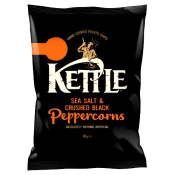 Kettle® Sea Salt & Crushed Black Peppercorns 80g