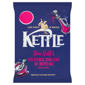 Kettle Sea Salt & Balsamic Vinegar of Modena Potato Chips 80g