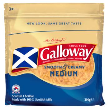 Galloway Medium Scottish Cheddar 200g