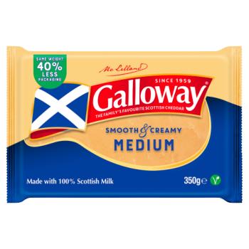 Galloway Medium Scottish Cheddar 350g