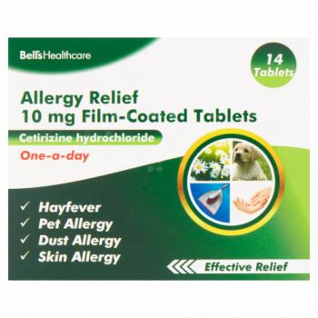 Bells Hayfever Relief Cetirizine 10mg