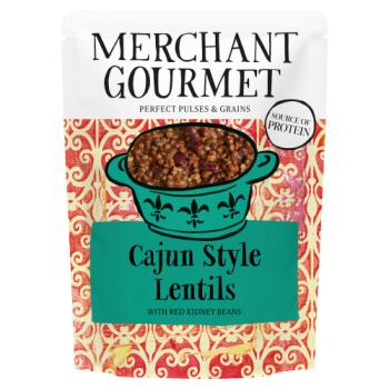 Merchant Gourmet Spicy Cajun-Style Lentils & Red Kidney Beans 250g