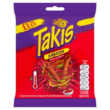 Takis Kaboom Ketchup & Sriracha 55g