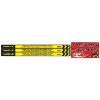 Standard Fireworks Firework Lighters 3pk 