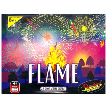 Standard Fireworks Flame 22 Shot Aerial Display 