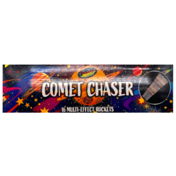 Standard Fireworks Comet Chaser 16 Multi-Effect Rockets 