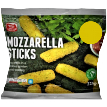 Farmer Jack's Mozzarella Sticks 225g  