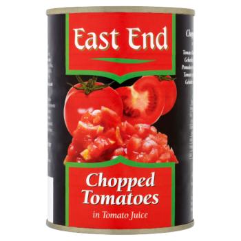 East End Chopped Tomatoes in Tomato Juice 400g