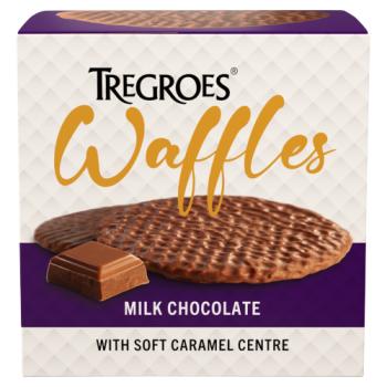 Tregroes Milk Chocolate Covered Waffles 270g