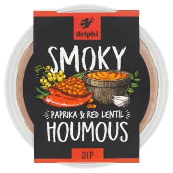 Delphi Smoky Paprika & Red Lentil Houmous Dip 170g