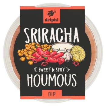 Delphi Sriracha Sweet & Spicy Houmous Dip 170g