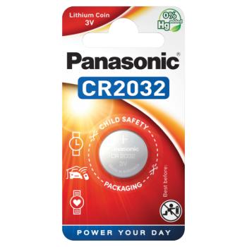 Panasonic Coin Lithium Battery CR-2032