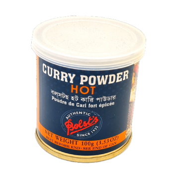 Bolsts Curry Powder Hot Tin 100g 