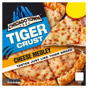 Chicago Town Tiger Crust Cheese Medley Pizza 305g