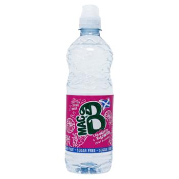 Mac B Still Scottish Spring Water Cranberry & Raspberry Fruit Flavoured 500ml