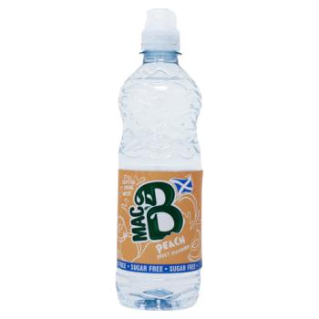 Mac B Still Scottish Spring Water Peach Fruit Flavoured 500ml