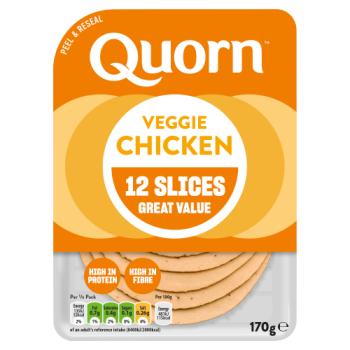 Quorn 12 Veggie Chicken Slices 170g