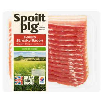 Spoiltpig Smoked Streaky Bacon 184g
