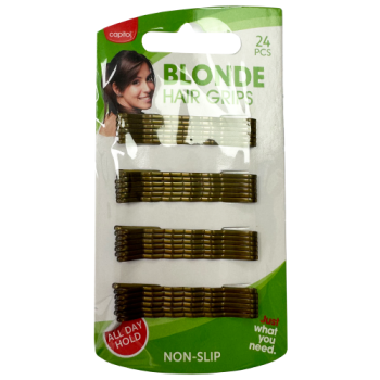 Capitol Blonde Hair Grips 24pk 
