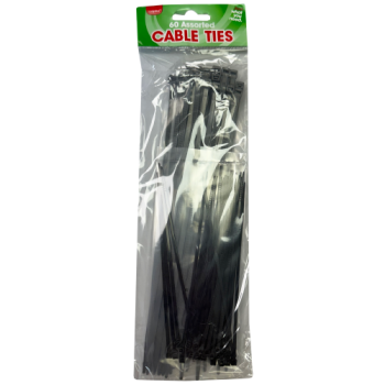 Capitol Assorted Cable Ties 60pk 