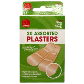 Capitol 20 Assorted Plasters 