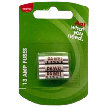 Capitol 13 Amp Fuses 3pk 