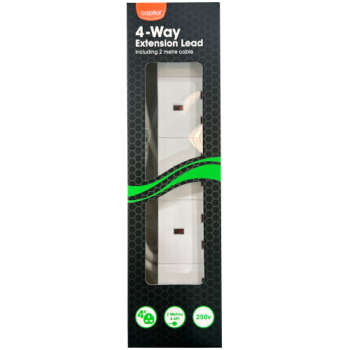 Capitol 4-Way Extension Lead 