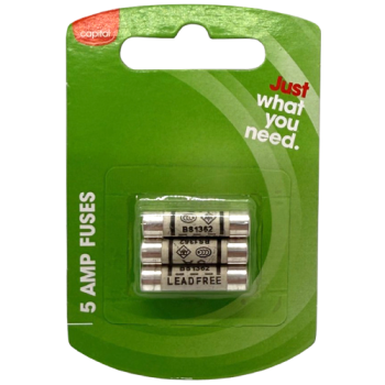 Capitol 5 Amp Fuses 3pk 