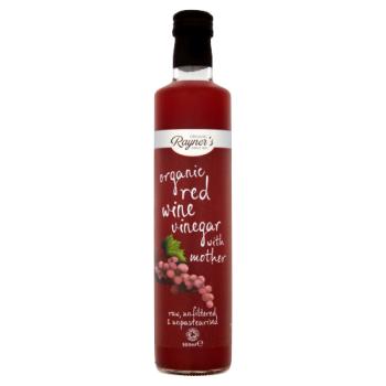 Rayner's Organic Red Wine Vinegar with Mother 500ml
