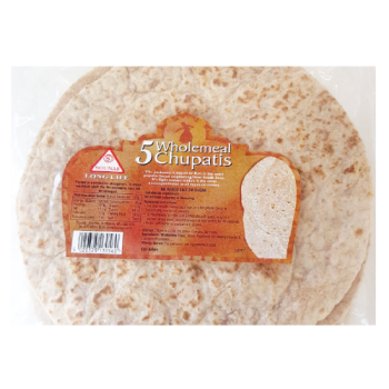 Sounas Wholemeal Plain Chupatis 5s 