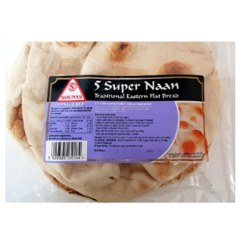 Sounas Super Naan Eastern Flat Bread 5s 