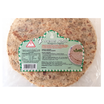 Sounas Methi Rotis Fenugreek Chupatis 4s 