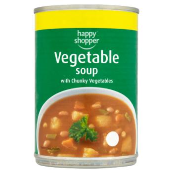 Happy Shopper Vegetable Soup with Chunky Vegetables 400g