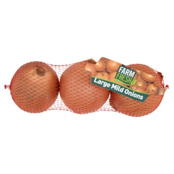 Farm Fresh Large Mild Onions