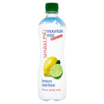 Mountain Mist Sparkling Sugar Free Lemon and Lime Flavour Spring Water 500ml